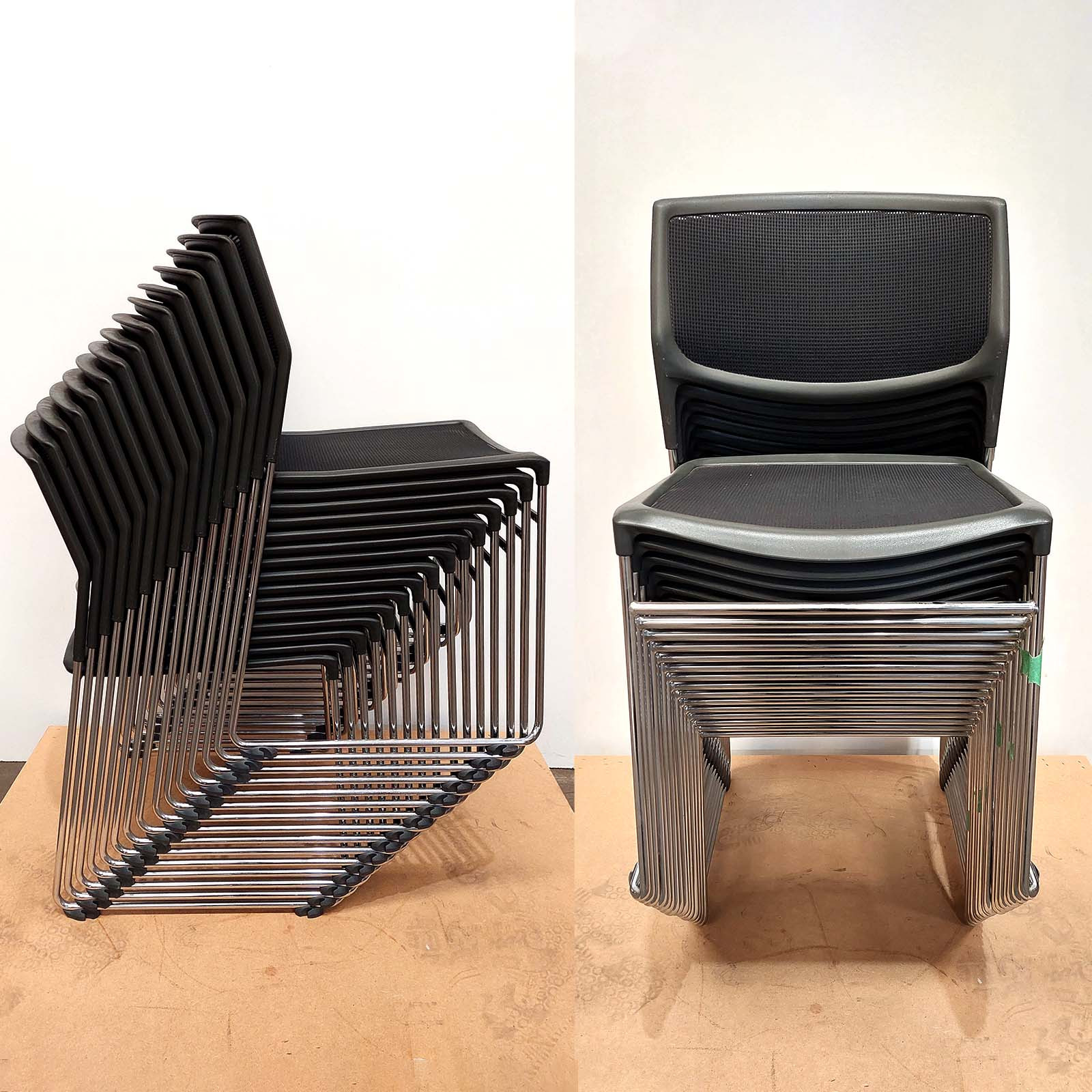 DAYLIGHT CHAIR WITH CHROME SLED BASE