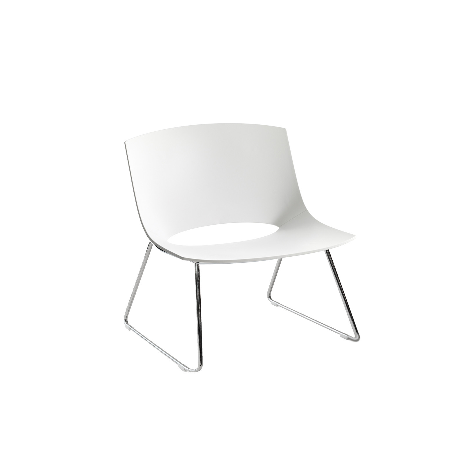 OH! SLED CHAIR CHROME BASE