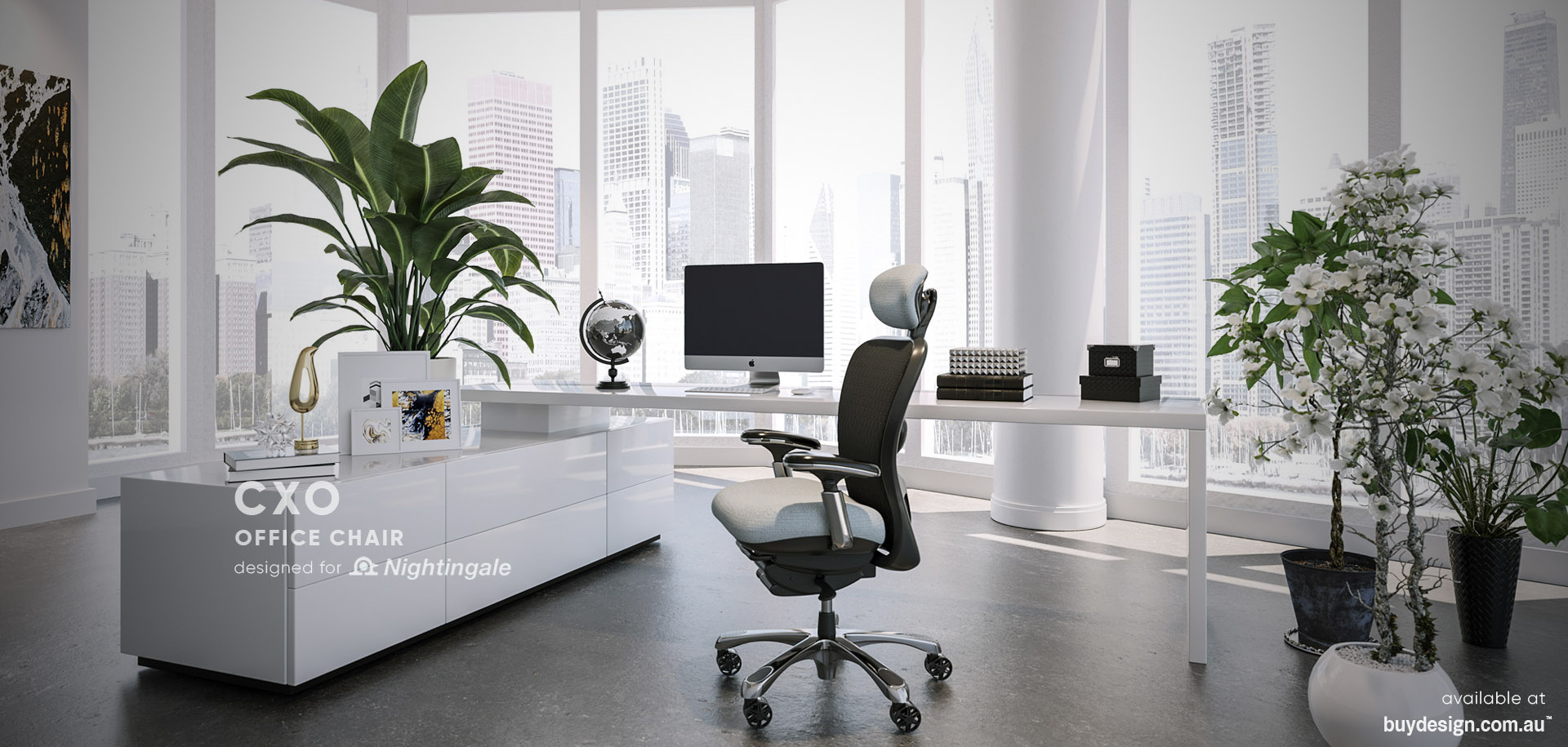 BuyDesign Nightingale CXO Office Chairs Collection